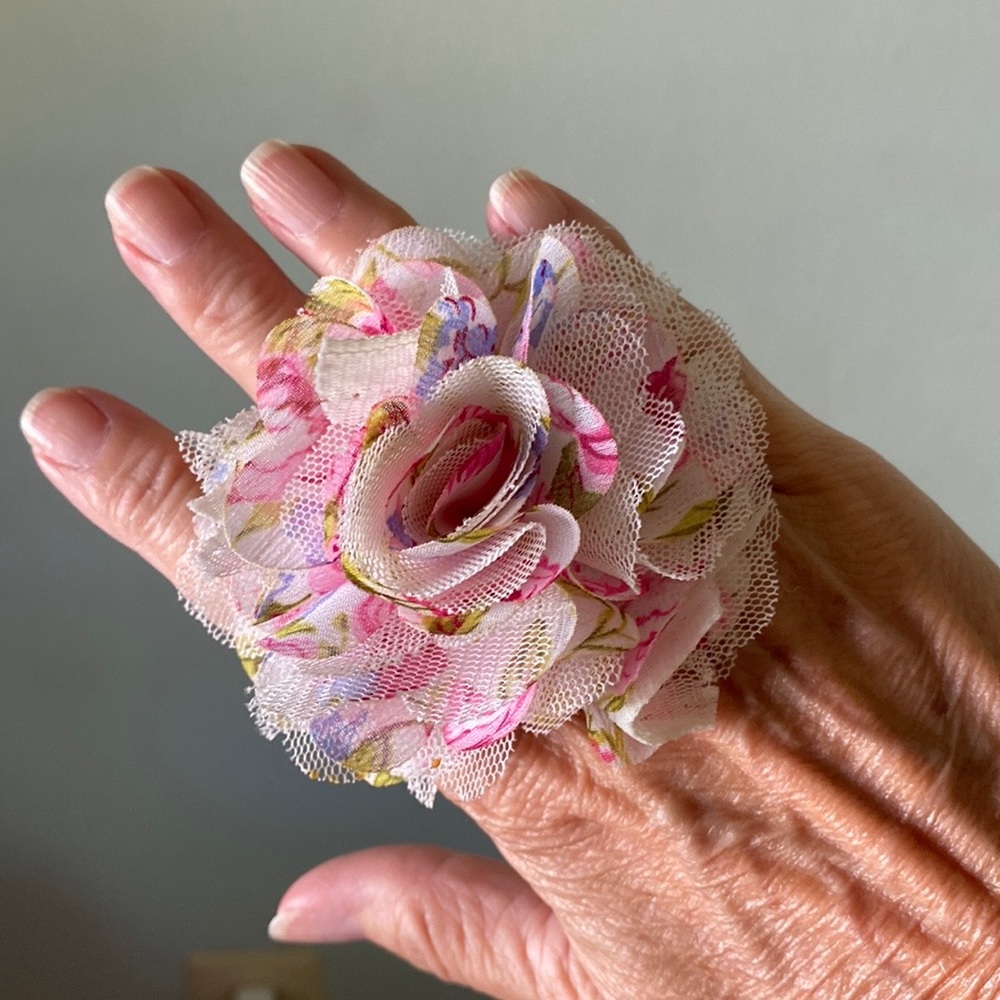 Adjustable Flower Ring